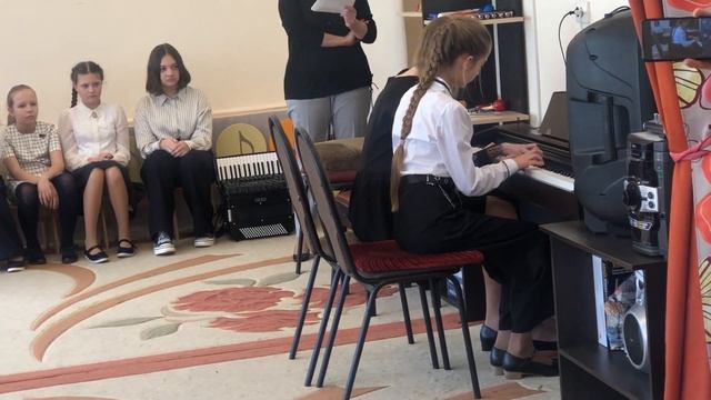 "Русская песня" С.Рахманинов дуэтом в четыре руки / #ансамбль #рахманинов #4руки смотреть онлайн