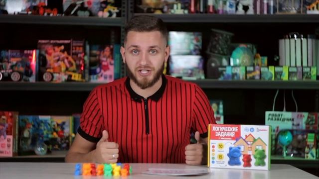 6900017 Развивающий набор «Логические задания» с мишками