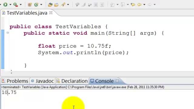 Java Variables Part 2 смотреть онлайн