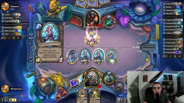 Hearthstone - DK Impie Aggro + Résultat Jeu Concours - Woodchuck смотреть онлайн