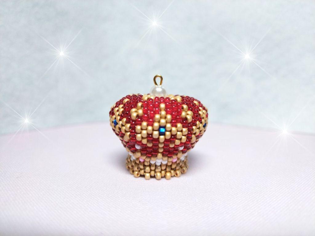 Мастер-Класс "Корона". Мозаичное плетение иглой. Часть 1-2. смотреть онлайн