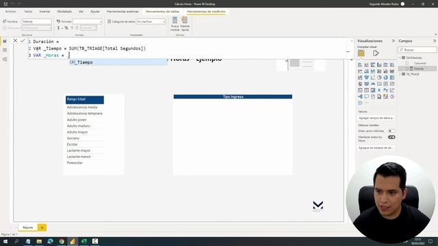 Calcular horas en Power BI ?? смотреть онлайн