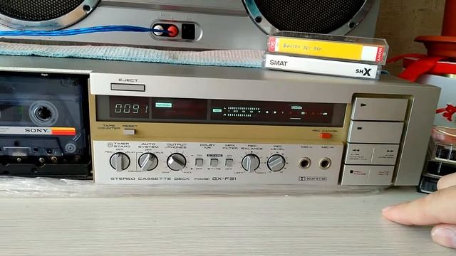 Обзор кассетной деки Akai GX-F31 смотреть онлайн