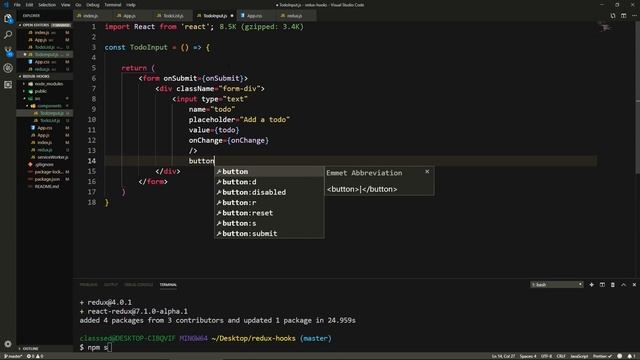 React Redux with Hooks смотреть онлайн