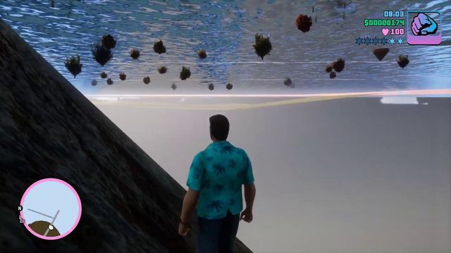 Все баги за пять часов игры в Grand Theft Auto Vice City Definitive Edition смотреть онлайн