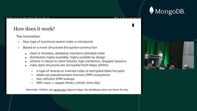 Queryable Encryption - Next-Gen Security for Sensitive Workloads (MongoDB World 2022) смотреть онлайн