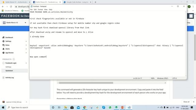 New Firebase Setup for Facebook Login смотреть онлайн
