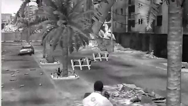 заброшенные кварталы многоэтажных зданий на улицах разрушенного города в пустыне смотреть онлайн