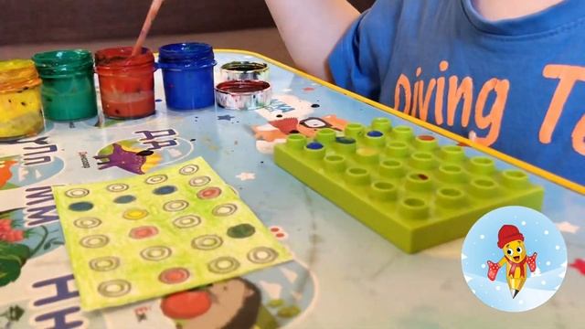 Развивающая игра «Лего»