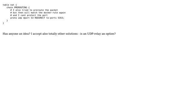 Unix & Linux: Filter docker traffic смотреть онлайн