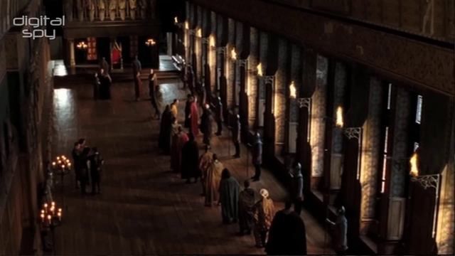 Merlin's Morgana Pendragon (Katie McGrath) Gives MAGIC Set Tour