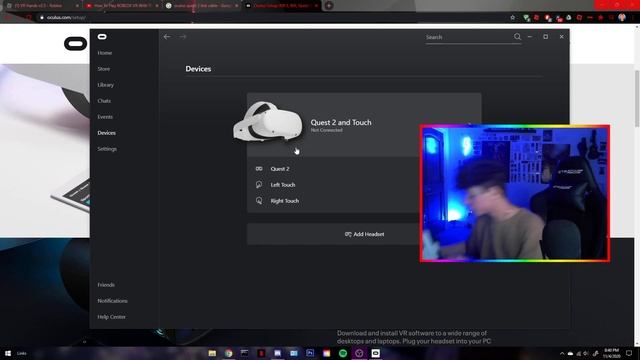 How To Play ROBLOX VR With An Oculus Headset! смотреть онлайн