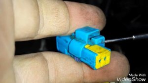 Как разобрать электрический разъём (фишку) Пежо Peugeot 2.0hdi