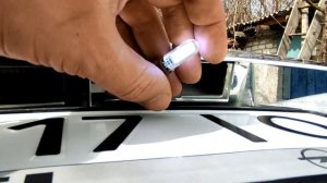 Замена Ламп в Подсветке Номера Опель Астра Н