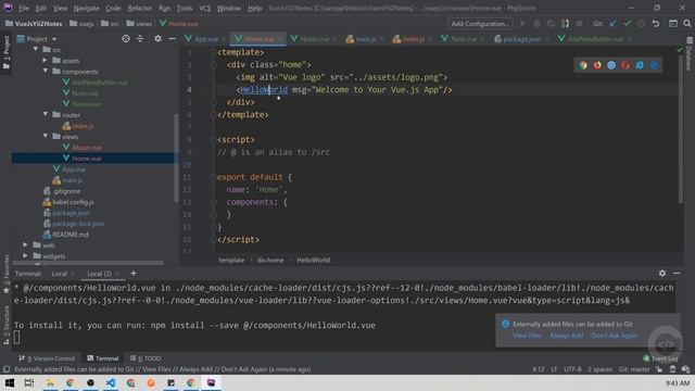 Vue.js & Yii2 REST API notes app - Building UI | Part 2 смотреть онлайн
