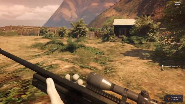 GTA 5 RP Burton - Где он ? | Челлендж с другом на снайперках от 1 лица смотреть онлайн