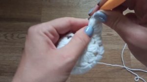 Чехол на табурет крючком. Мастеркласс