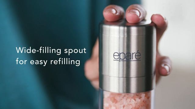 Eparé Dual Salt and Pepper Mill | Inside the FabFitFun Spring 2020 Box смотреть онлайн