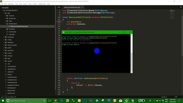 Laravel 5.6 Notification with real time using pusher path 1 смотреть онлайн