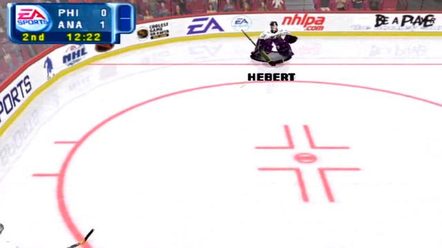 NHL 2001 Gameplay Mighty Ducks of Anaheim vs Philadelphia Flyers смотреть онлайн