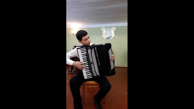 Шевченко Ілля. С.Гринченко. Варіації на тему української народної пісні "Ішло дівча лучками". смотреть онлайн