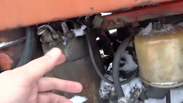 ЭО 2621\/запуск в мороз и крупный облом\/про тормоза и прочее смотреть онлайн