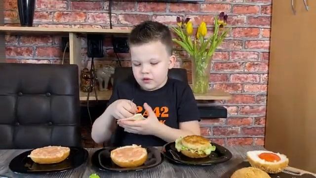 КАК СДЕЛАТЬ БУРГЕРЫ ДОМА / если закроют Макдоналдс будем готовить сами Бургер / рецепт смотреть онлайн