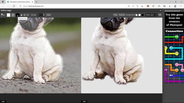 Photopea How To Cut Out Image Tutorial смотреть онлайн