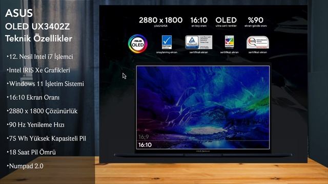 ASUS Zenbook 14 OLED UX3402 Z Notebook İnceleme смотреть онлайн