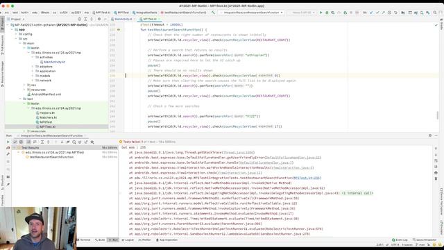 CS 124 Kotlin: Enabling the Search Bar смотреть онлайн