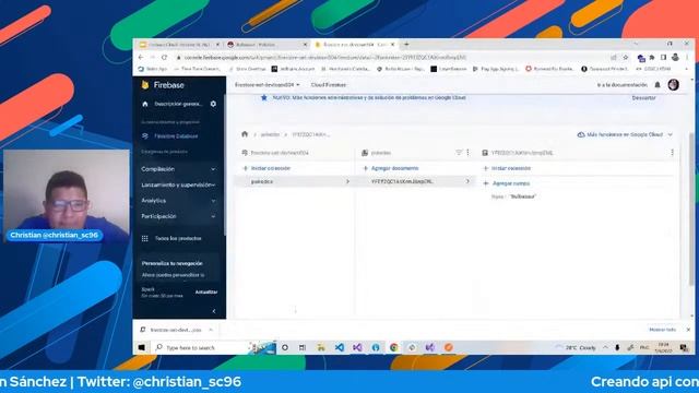 Creando api con .NET y Firebase Cloud Firestore смотреть онлайн