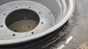 бортируем безкамерное колесо К 744!