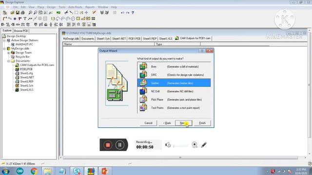 How to create Gerber File in Protel 99 se смотреть онлайн