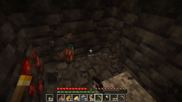 Выживание с Парнем #2 ПОХОД В ШАХТУ ЗА АЛМАЗАМИ Майнкрафт 1 17 Minecraft смотреть онлайн