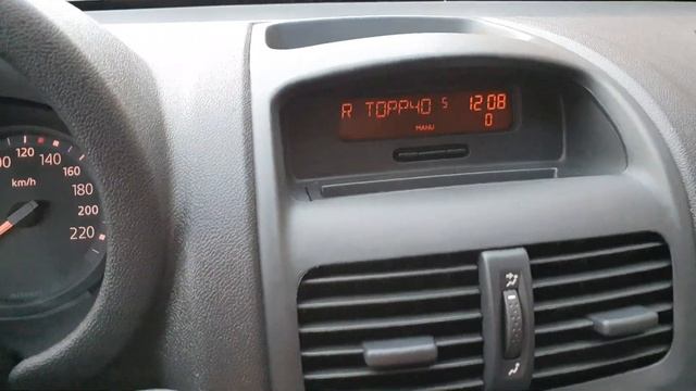 Renault Clio MK2 1.2 16V START UP 0°C смотреть онлайн