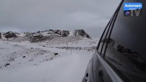 МЕРСЕДЕС GLS 500 2017 455лс   заснеженный тест драйв