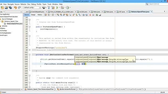 Java NetBeans Tutorial | Distance Speed Time Calculator in Java using NetBeans смотреть онлайн