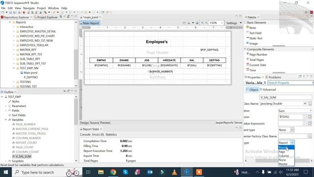 How to Add Variable or Summary Field in Jasper Report / Jasper Report Server | Mr Gactack смотреть онлайн