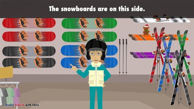 Learn Useful English: The Ski Rental смотреть онлайн