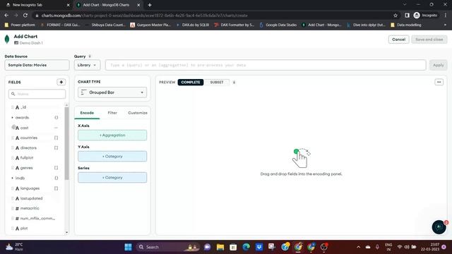 Introduction to Mongo Charts | MongoDB charts | Mongo | Create Dashboard on Mongo смотреть онлайн