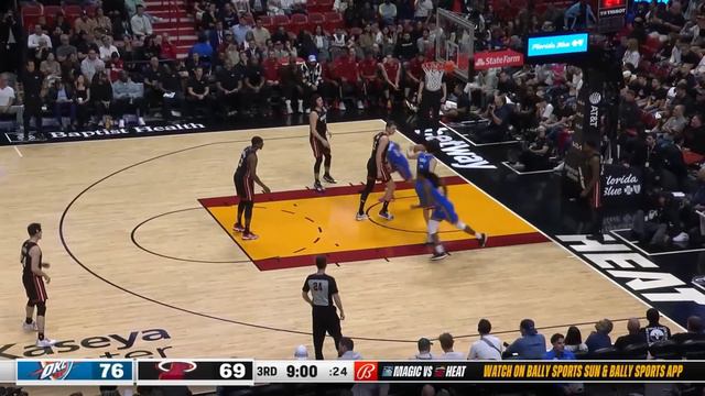 Oklahoma City Thunder vs Miami Heat - Full Game Highlights | January 10, 2024 | 2023-24 NBA Season смотреть онлайн