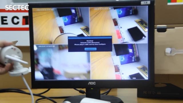 SECTEC WIFI NVR KIT Install  Instructions