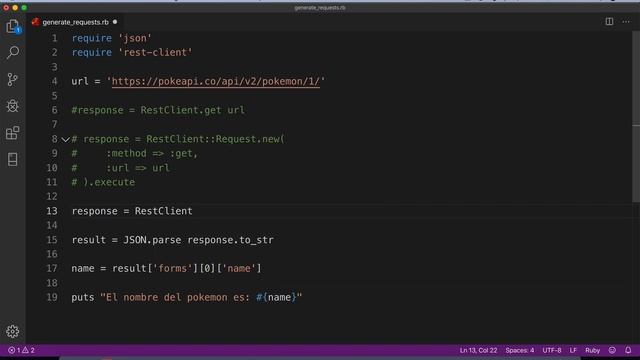 Consumir APIs con Ruby - Tutorial смотреть онлайн
