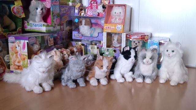 All colors of Hasbro FurReal Friends / Sega Toys cats смотреть онлайн