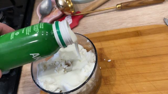 Творожный мусс с грушей