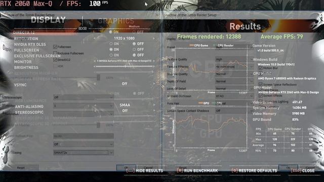 ? NVIDIA GeForce RTX 2060 Max-Q - Shadow of the Tomb Raider gameplay benchmarks (1080p) смотреть онлайн