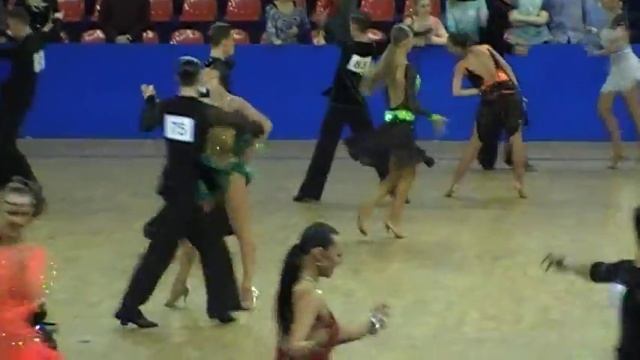 Урядов Артем - Теслюк Александра. Джайв. Первенство Москвы. смотреть онлайн