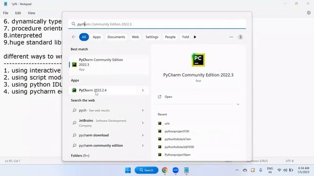 FULL STACK PYTHON tutorials || Demo - 3 || by Mr. Mohan Reddy On 05-01-2023 @6AM IST смотреть онлайн