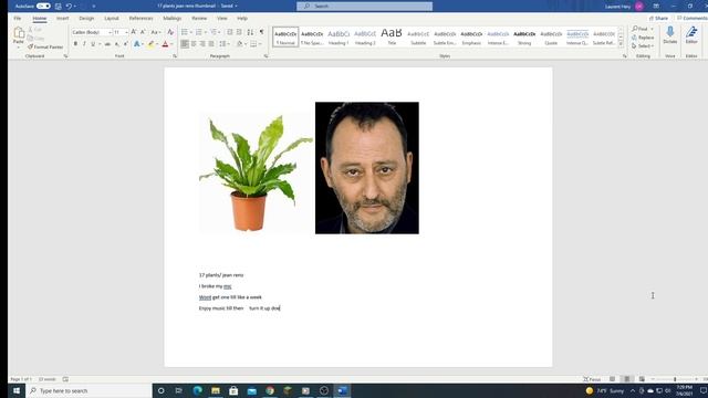 17 Plants/Jean Reno смотреть онлайн