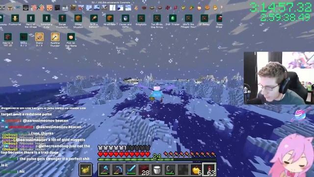Speedrunning All Advancements in Minecraft 1.19 смотреть онлайн